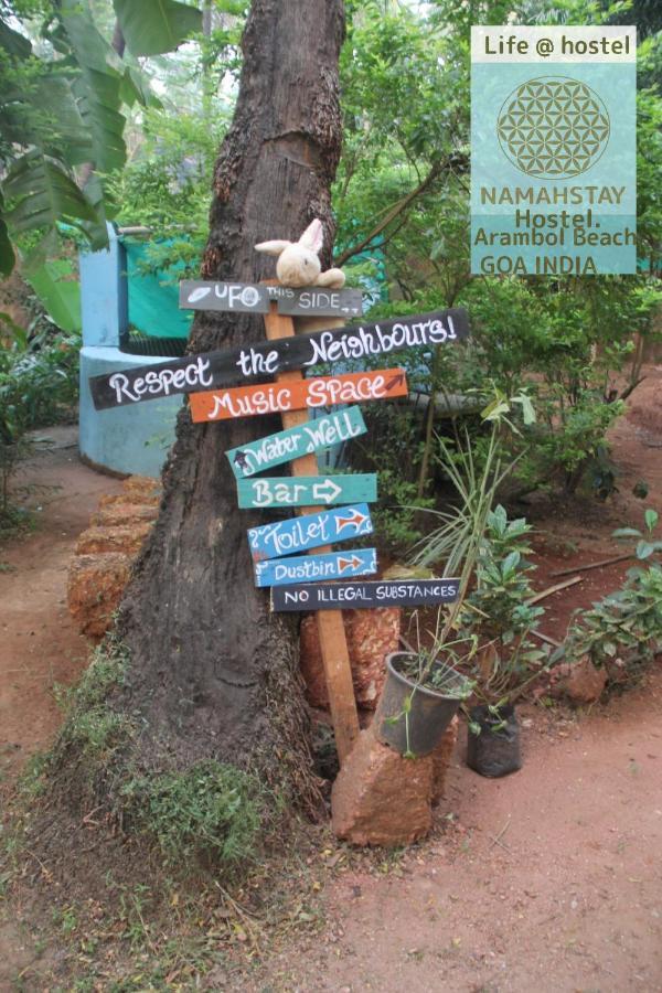 Namahstay Hostel, Cowork & Artist Residency Arambol Bagian luar foto